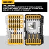 DEWALT Screwdriver Bit Set, 40 Pcs. Impact Ready, FlexTorq Impact Driver Bit Set with Storage Case (DWA2T40IR)(One Size)