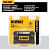 DEWALT Security Bit Set, 31-Piece Screwdriver Bit Set with Case, Universal 1/4 In Hex, Includeds Magnetic Bit Holder (DWAX200)(One Size)