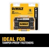 DEWALT Security Bit Set, 31-Piece Screwdriver Bit Set with Case, Universal 1/4 In Hex, Includeds Magnetic Bit Holder (DWAX200)(One Size (Pack of 5))