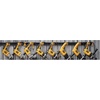 DEWALT Tool Organizer, Hooks for Corded Power Tools, 8 Pieces, DEWALT Workshop Storage System Compatible (DWST82817)(8 Piece Corded Peg Set)