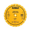 DEWALT 10 in. 24 Tooth General Purpose Saw Blade, Ultra Sharp Carbide Table Saw Blade (DWA11024)(10″ / 24 Teeth)