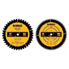 DEWALT 10 in. 24 Tooth General Purpose Saw Blade, Ultra Sharp Carbide Table Saw Blade (DWA11024)(10″ / 40″ Teeth + 60″ Teeth)
