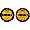 DEWALT 10 in. 24 Tooth General Purpose Saw Blade, Ultra Sharp Carbide Table Saw Blade (DWA11024)(10 Inches (Pack of 5))