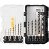DEWALT 12 Pc Black and Gold Drill Bit Set, Premium Finish Impact Driver Bit Set for Metal, Plastic and Wood (DWAH1182)