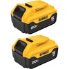 DEWALT 20V MAX 5 Ah Lithium Ion Battery 2-Pack (DCB205-2)(20V MAX)
