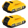 image:imageDEWALT 20V MAX Battery Compact 20Ah Double Pack DCB203220 Ah Double Pack