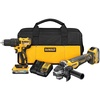 DEWALT 20V MAX Drill And Grinder Kit, Power Tool Set, 2 Batteries and Charger Included (DCK231E2)