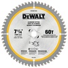DEWALT 7-1/4In 60T Aluminum Saw Blade (DWAM71460)