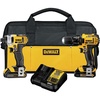 DEWALT (DCK280C2) 20V MAX Impact Driver and Drill Combo Kit(Impact Driver/Drill Combo Only)
