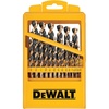 DEWALT Drill Bit Set 29 Pc Black and Gold, High Speed Steel, Split Point, Black Oxide Coating, Optimized Helix, Stronger Core Bit Set for Drill (DWA1189)