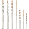 DEWALT Masonry Drill Bit Set, Percussion, Concrete & Block, 7-Piece (DW5207)