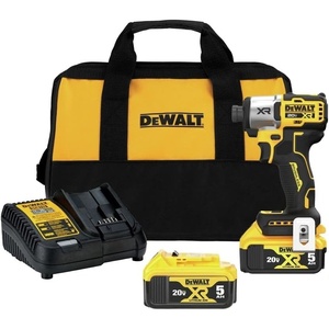20V MAX XR Brushless Cordless 3-Speed High Torque 1/4 in. Impact Driver Kit with XR POWERPACK and Charger (DCF860QQ1)(20V MAX Impact Driver Kit)