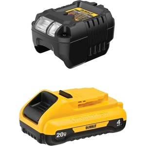 DEWALT 20V MAX* Battery, Compact Starter Kit, 4.0-Ah (DCB240C)