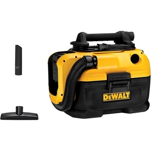 DEWALT 20V MAX Cordless Shop Vac, Wet Dry Vacuum Cleaner, Portable 2 Gallon Wet Dry Vac, Strong Suction Shop Vacuum with Hepa Filter, Tool Only (DCV580H)