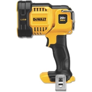 DEWALT 20V MAX LED Work Light, Handheld Spotlight with 508 Yard Distance, Pivoting Head, 1500 Lumens, Cordless, Battery Not Included (DCL043)(Spotlight)