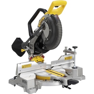 DEWALT 20V MAX XR 10 in. Double Bevel Fixed Miter Saw (Tool Only) (DCS714B)(20V 10IN Miter Saw Cordless)
