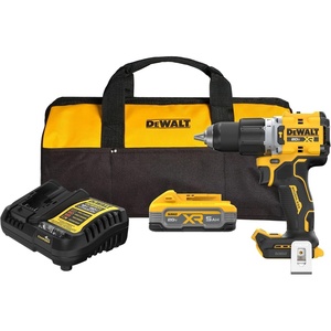 DEWALT 20V MAX XR 1/2 in. Brushless Cordless Hammer Drill Kit With 5AH Battery and Charger (DCD806H1)