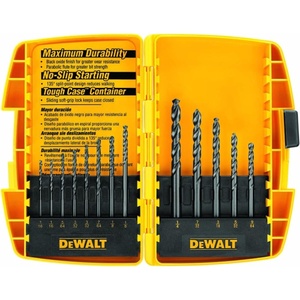 DEWALT Black Oxide Drill Bit Set, 20-Piece (DW1177)(13 Pieces)