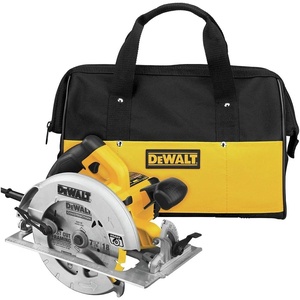 DEWALT Circular Saw, 7-1/4 inch, Pivoting with up to 57 Degree Bevel, Corded (DWE575SB)(Circular Saw Only)
