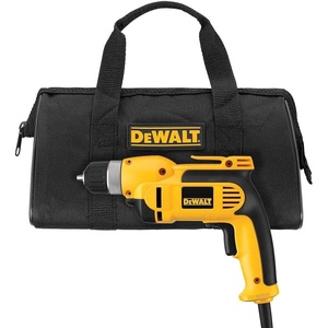 DEWALT Corded Drill, 7.0-Amp, 3/8-Inch, Pistol Grip (DWD110K), Yellow(Drill Kit Only)