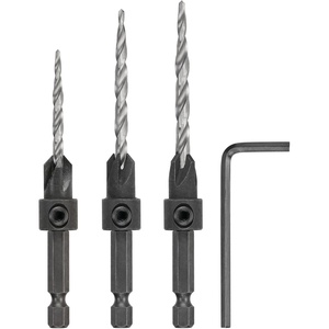 DEWALT Countersink Drill Bit Set #6, #8, #10, 3-Piece (DW2535)
