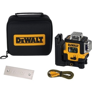DEWALT Laser Level 360 Self Leveling, USB-C Rechargeable 3×360 Green Line Laser Leveler Tool, Fast Charging, 9 Hrs of Runtime, 1/8 inch Accuracy (DCLE14361GB)