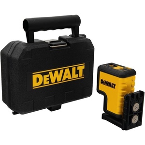 DEWALT Line Laser, Self-Leveling, Cross Line, Red Beam (DW088K)(3 Spot Red)