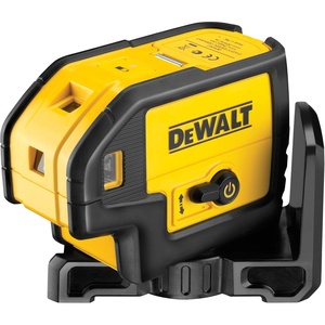 DEWALT Line Laser, Self-Leveling, Cross Line, Red Beam (DW088K)(5 Spot Red)