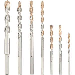 DEWALT Masonry Drill Bit Set, Percussion, Concrete & Block, 7-Piece (DW5207)
