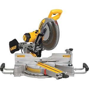 DEWALT Miter Saw, 12-inch Double Bevel Sliding Compound Miter Saw with XPS LED Shadow Light System, Includes Blade Wrench, Material Clamp and Dust Bag (DWS780)
