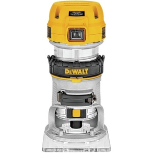 DEWALT Router, Fixed Base, 1-1/4 HP, 7.7-Amp, Variable Speed Trigger, Corded (DWP611)(Router)