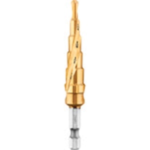 DEWALT Step Drill Bit Set, 7/8-Inch to 1-1/8-Inch (DWA1789IR)(3/16″ – 1/2″ (Pack of 1))
