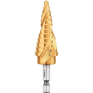 DEWALT Step Drill Bit Set, 7/8-Inch to 1-1/8-Inch (DWA1789IR)(3/16″ – 7/8″ (Pack of 1))