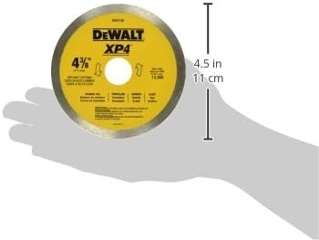 image:imageDEWALT 438Inch Tile Blade WetDry DW4738