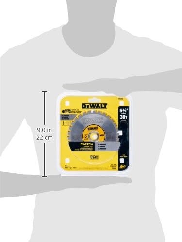 image:imageDEWALT ACCESSORIES DW9052 538 30T Saw Blade Yellow
