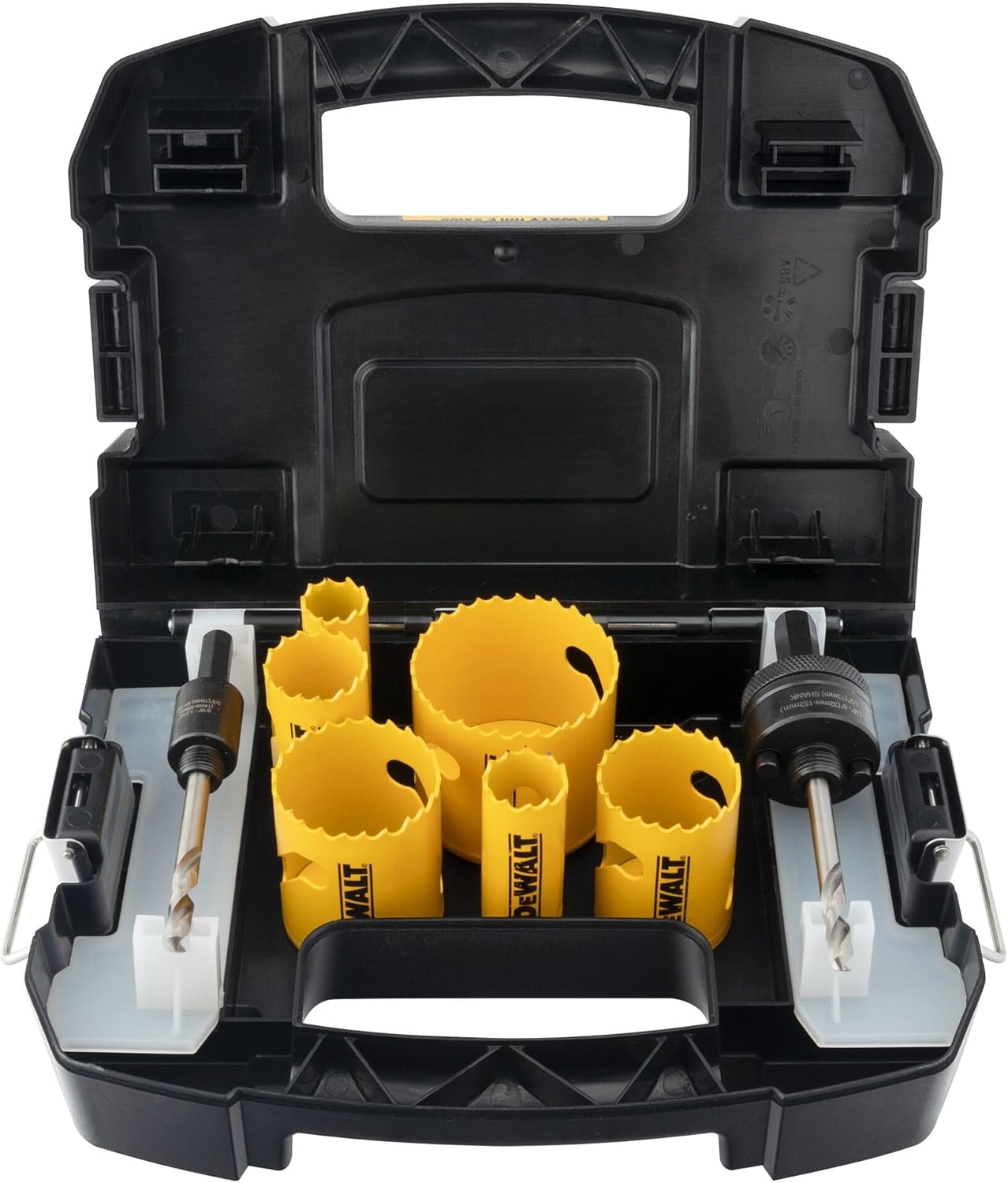 image:imageDEWALT BiMetal Hole Saw Kit for Wood Metal and Plastic D180001