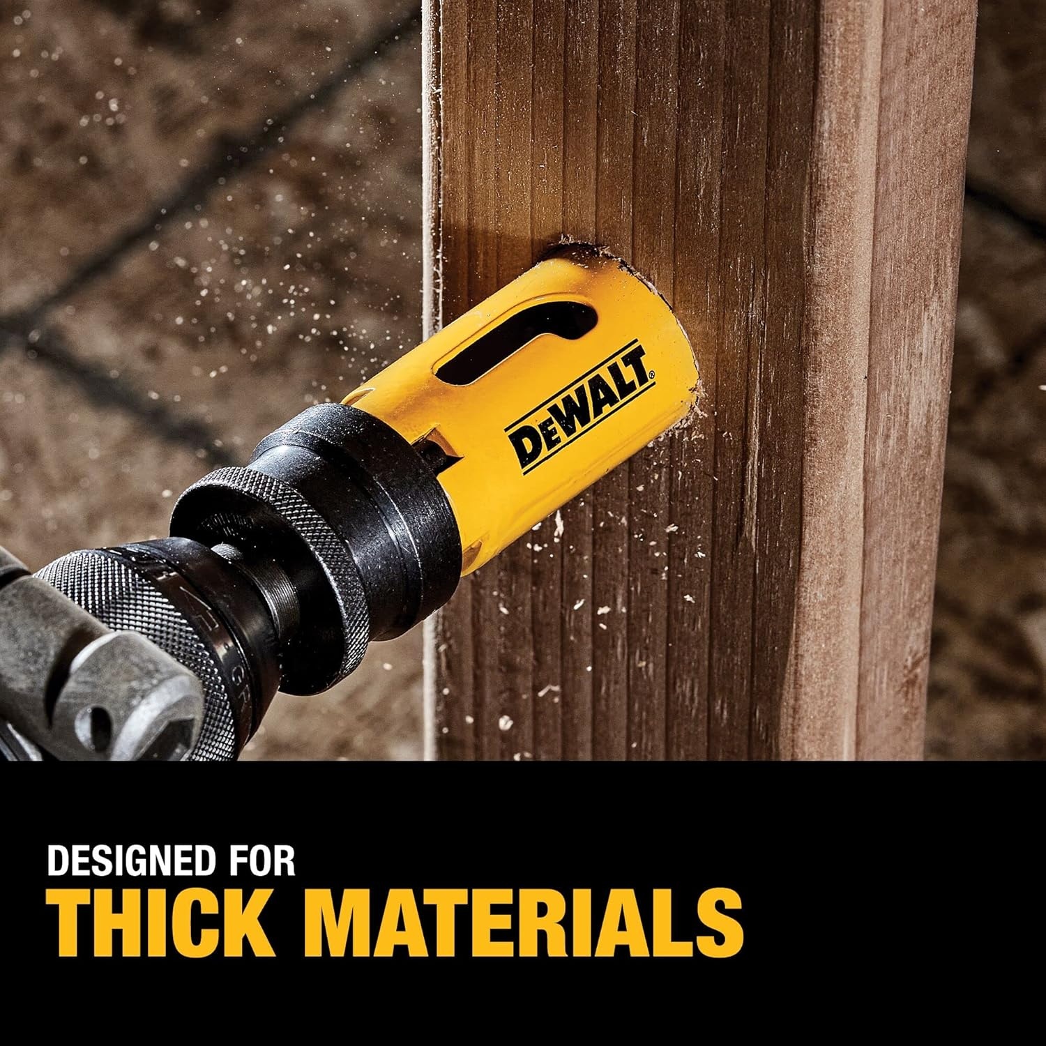 image:imageDEWALT BiMetal Hole Saw Kit for Wood Metal and Plastic D180001