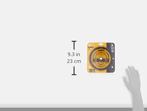 image:imageDEWALT Circular Saw Blade 7 14 Inch 60 Tooth Wood Cutting DWA171460One Size