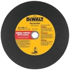image:imageDEWALT Cutting Wheel for Chop Saw Metal Cutting 14Inch DW8001B4 4 count