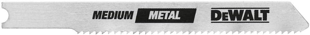 image:imageDEWALT DW3726H2 3Inch 24TPI Thin Metal Cut High Speed Steel UShank Jig Saw Blade 2Pack