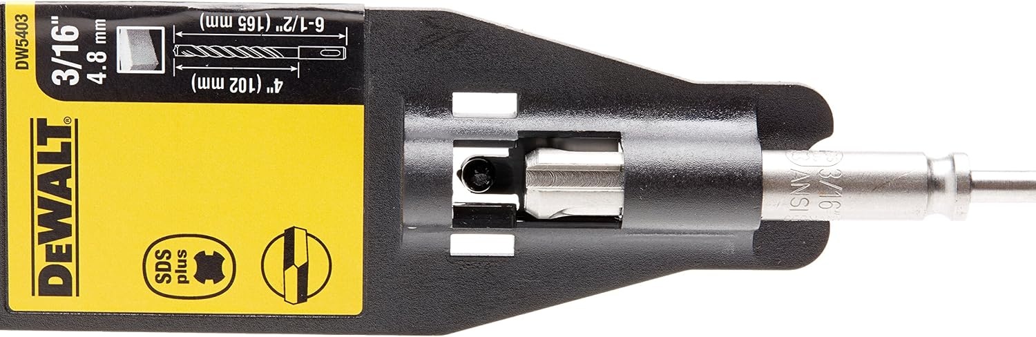 image:imageDEWALT DW5406 316Inch by 10Inch by 12Inch Rock Carbide SDS Plus Hammer Bit316 x 412 x 612