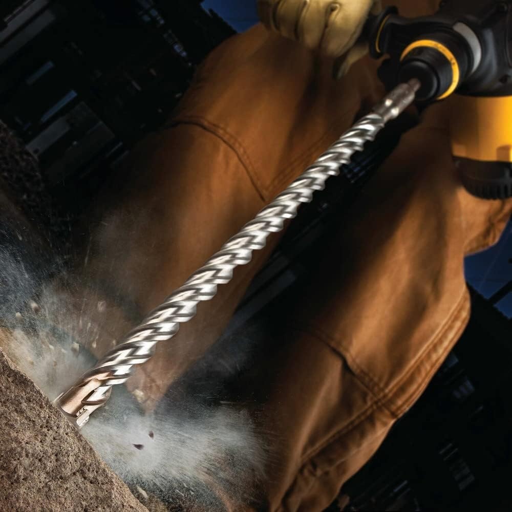 image:imageDEWALT DW5482 118Inch by 16Inch by 18Inch Rock CarbideTM 4 Cutter SDS Hammer Bit34Inch