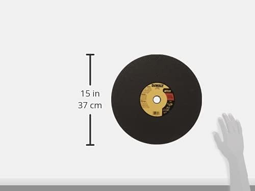 image:imageDEWALT DW8023 12Inch x 18Inch x 20mm A24N Abrasive Metal Cutting WheelOne Size