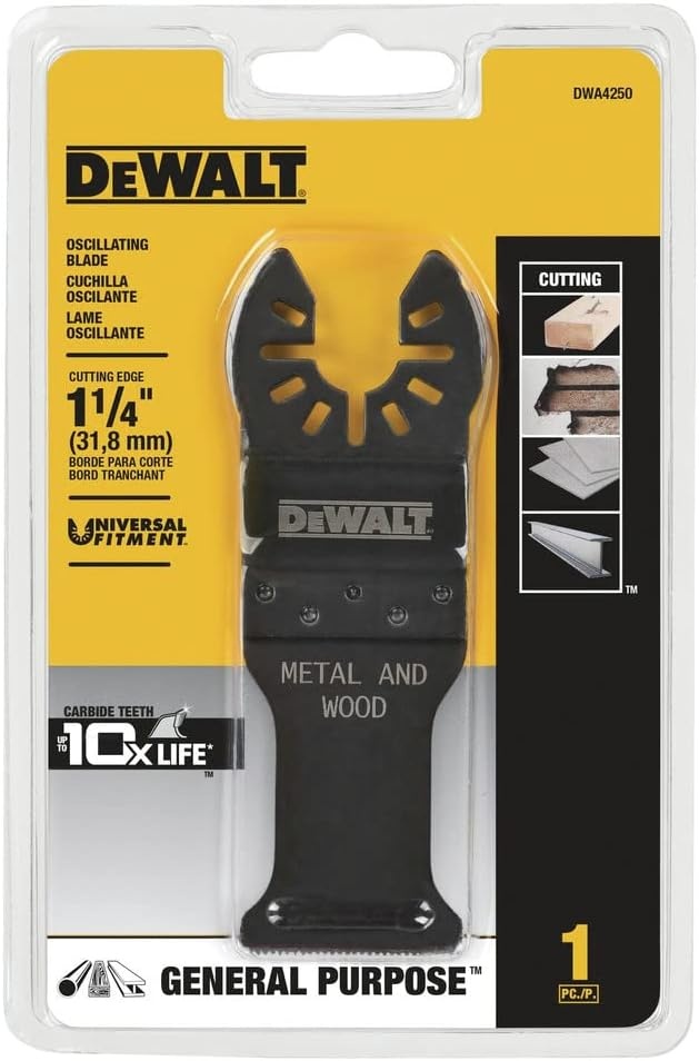 image:imageDEWALT DWA4250 Carbide Oscillating Blade 138