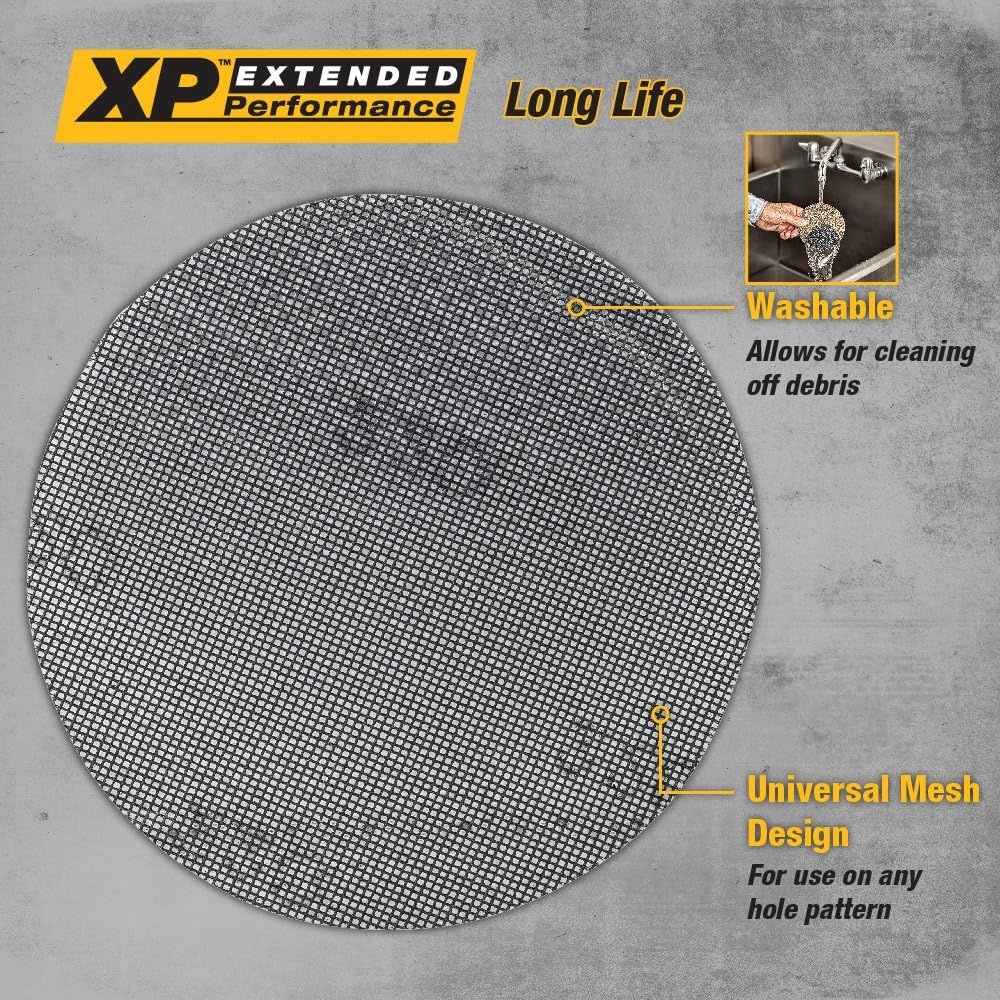 image:imageDEWALT DWASPTRIM80 80 Grit Mesh Oscillating Triangle 5 Piece