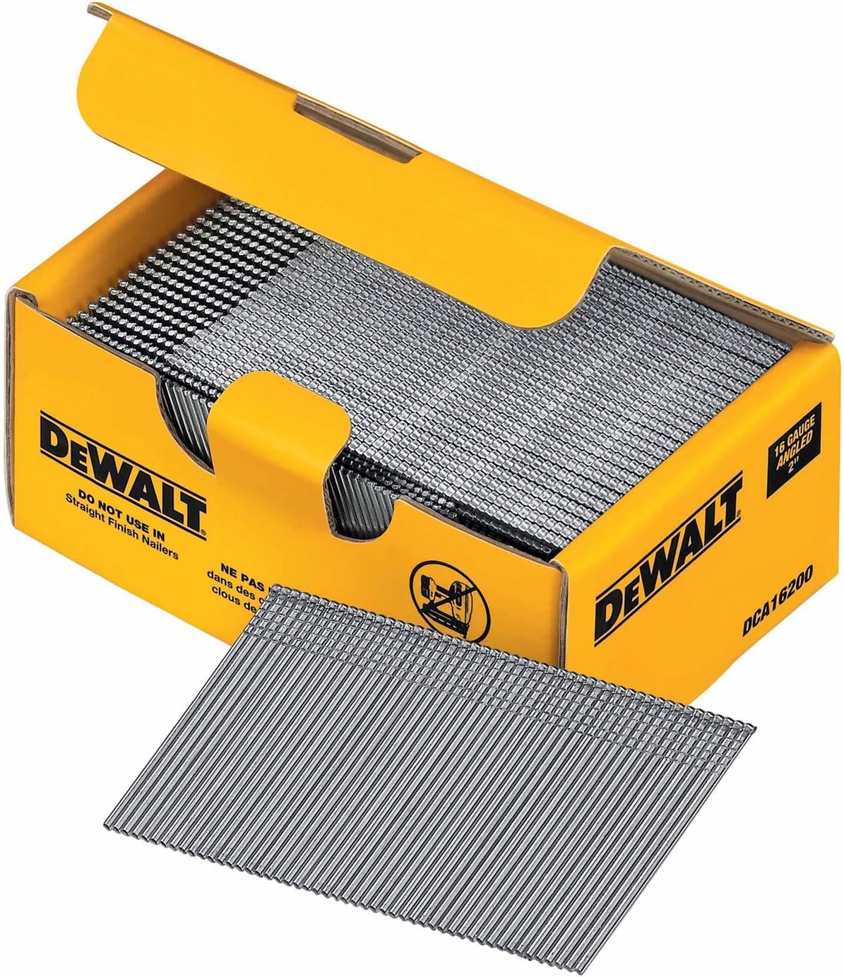 image:imageDEWALT Finish Nails 20Degree 2Inch 16GA 2500Pack DCA16200