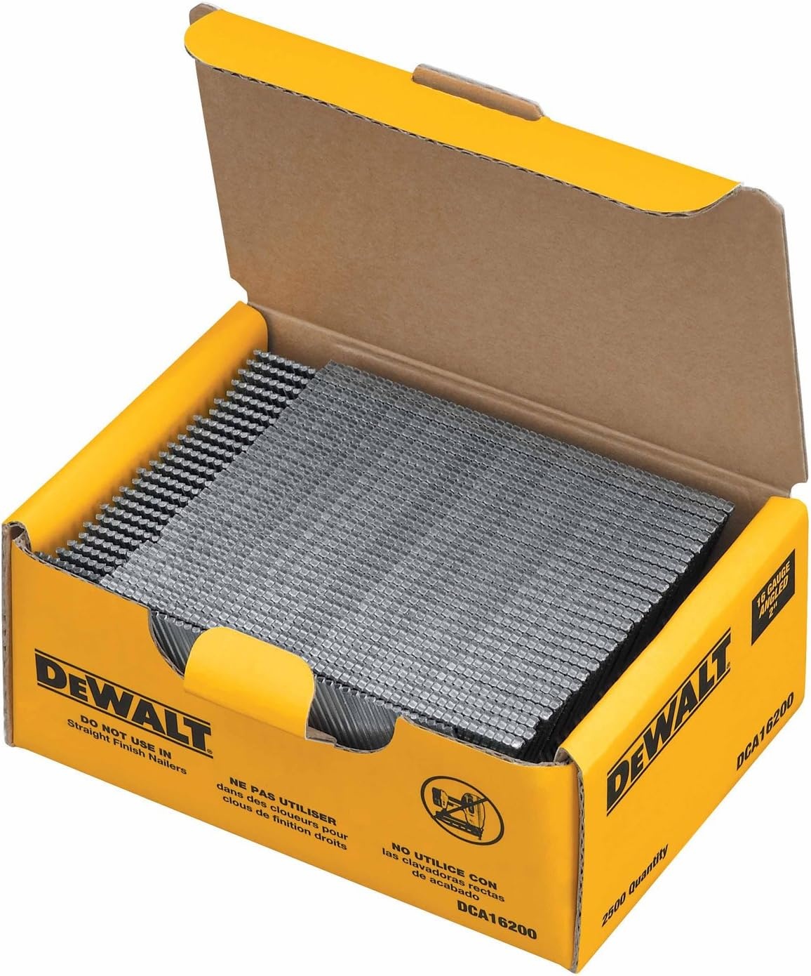 image:imageDEWALT Finish Nails 20Degree 2Inch 16GA 2500Pack DCA16200