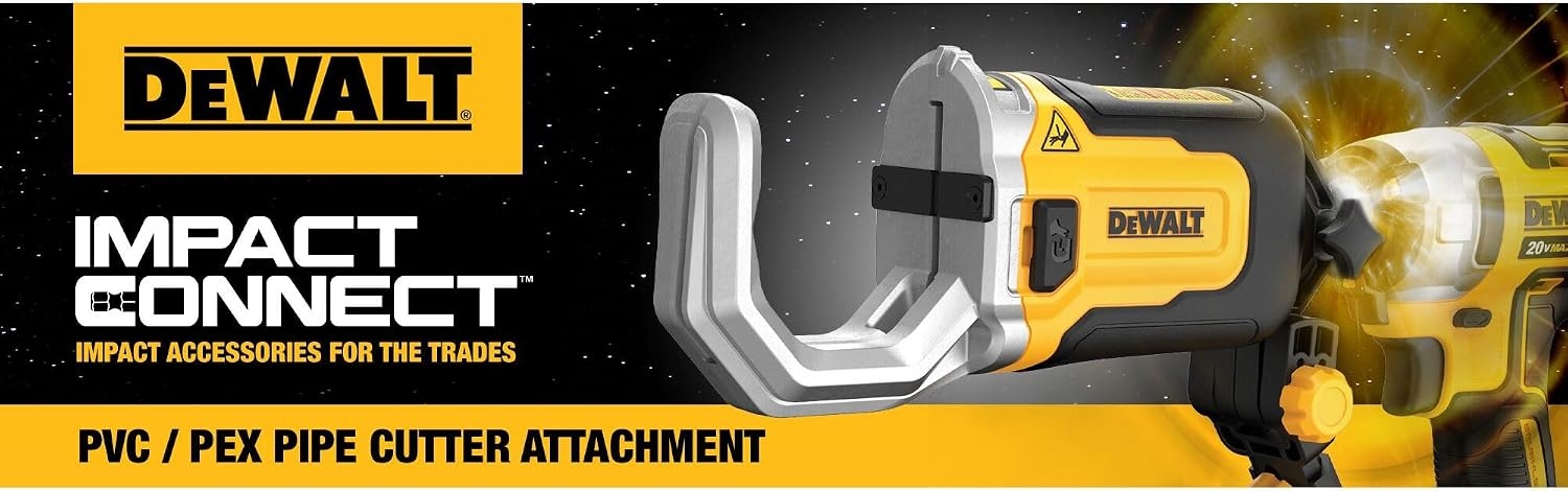 image:imageDEWALT IMPACT CONNECT Copper Pipe Cutter Impact Driver Attachment Tubing Cutter DWACPRIRCopper Tubing Cutter