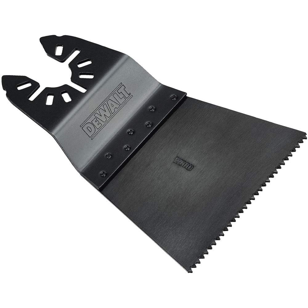 image:imageDEWALT Oscillating Tool Blade for Wood Wide Fast Cutting DWA4207 BlackOne Size