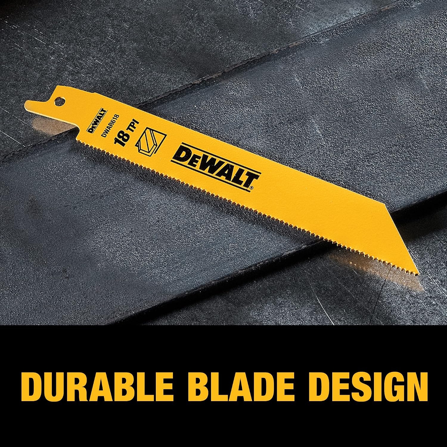 image:imageDEWALT Reciprocating Saw Blades BiMetal Tough Case Set 15Piece DW4890